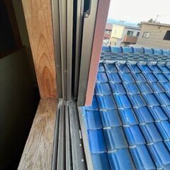 昭和レトロ 雨戸｜アルミ製・ロック付｜小窓用（90×105cm）の画像