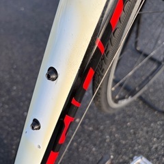 【整備士による点検済み】　☆前後新品タイヤ☆   700c ロードバイク　防犯登録料込価格︎‼︎の画像