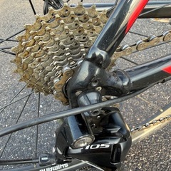 【整備士による点検済み】　☆前後新品タイヤ☆   700c ロードバイク　防犯登録料込価格︎‼︎の画像