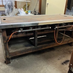 取引中　鉄板テーブル　店舗用の画像