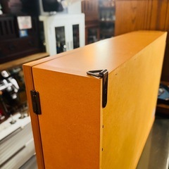 塩川光明堂 カルトーネ AL-A CH ガラスショーケース コレクションケース ディスプレイケース 木製 ガラス棚　SHIOKAWA KOMEIDO Cartone AL-A CH Glass Showcase Cabinet Display Case Wooden Frameの画像