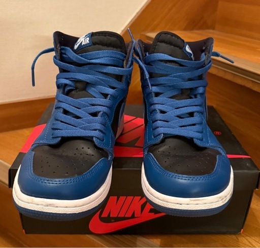 NIKE JORDAN 1 Retro high DARK MARINA BLUE 27.5cm ナイキ　ジョーダン