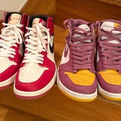 【今だけお値下げ】【超必見！】NIKE AIR JORDAN 1  bulls vs  Lakers ナイキ ジョーダンの画像