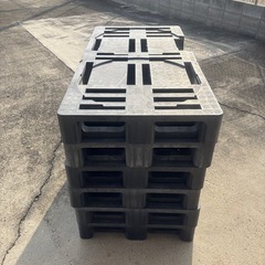 【引取限定】工場用樹脂製パレット　ハンドリフト対応　の画像