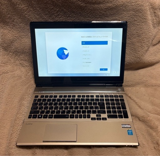 NEC ノートPC i7 16GB SSD500GB タッチ Win11