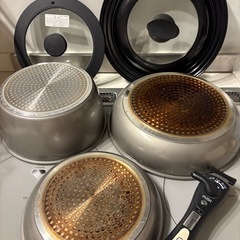 アイリスオーヤマ　フライパンセットの画像