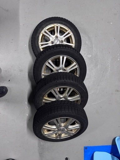 軽自動車　アルミ付冬タイヤ4本セット　