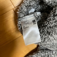 130 ユニクロ　ボアジャンパー　ジップ　チャックの画像