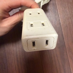 YAZAWA 電源タップ 3口 1.5m 中古の画像