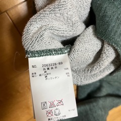 130くらい　blue cross ジップパーカー　ナルミヤの画像