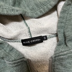 130くらい　blue cross ジップパーカー　ナルミヤの画像