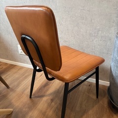 ダイニングチェア2脚セット(⚠️別投稿品のダイニングテーブルとセット売り可能)の画像
