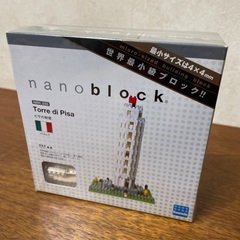 Nanoblock☺️ピサの斜塔‼️【箱入り未開封品】  の画像