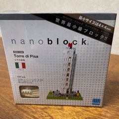 Nanoblock☺️ピサの斜塔‼️【箱入り未開封品】  の画像