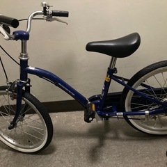 美品　補助輪付き自転車　の画像