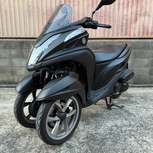 ヤマハ　トリシティ125 SE82J マットブラック　動画あり　大阪
