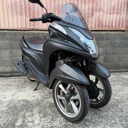 ヤマハ　トリシティ125 SE82J マットブラック　動画あり　大阪