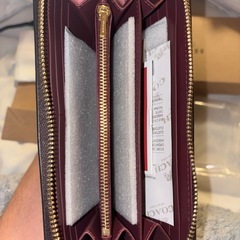 coach  長財布　ブラウン色　　正規品の画像