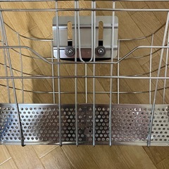 自転車のカゴ　ブリジストンの画像