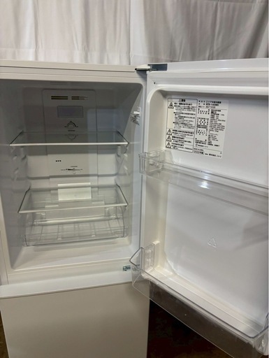 【成約済み】【6ヶ月保証】ニトリ 2ドア冷蔵庫 NTR-140WH 2022年製 140L 右開き