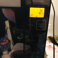 2018年製電子レンジの画像