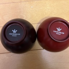 子供用お椀　2個セットの画像