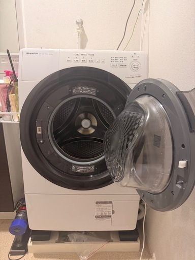 【2022年製】SHARP ドラム式洗濯乾燥機