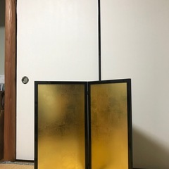 金屏風の画像