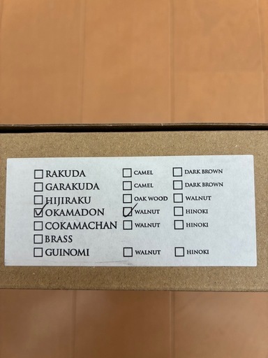 オールドマウンテン オカマドン  ウォールナット  tentotenコラボ
