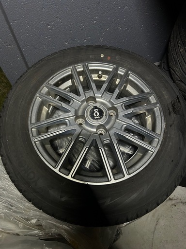 175/65R14 100H×4　軽自動車にも！バリ溝スタッドレス4本