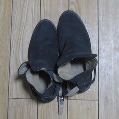 ショートブーツ　黒の画像