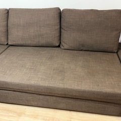 お譲り相談中【美品】3人掛けL字ソファ 収納付き ソファ 北欧 ソファベッドの画像