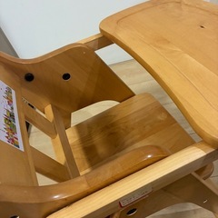 美品　ベビーローチェアの画像