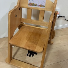 美品　ベビーローチェアの画像