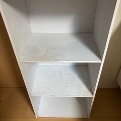 ジャンク　3段ボックス　カラーボックスの画像