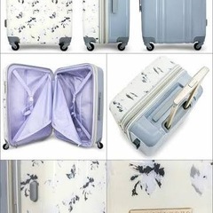 MERCURYDUO キャリーケース ホワイトの画像