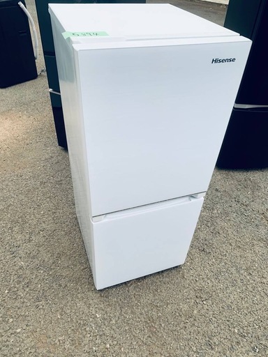 EJ5894番 Hisense 2ドア冷凍冷蔵庫 HR-G13B-W