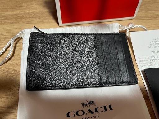 未使用 Coach コーチ　レザー　ケース