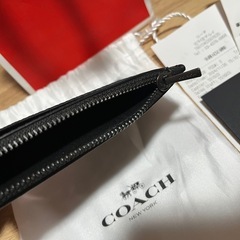 未使用 Coach コーチ　レザー　コインケースの画像