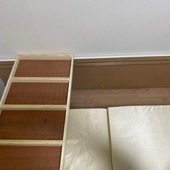 収納付きセミシングルベッド　2/9までにお声がけくださいの画像