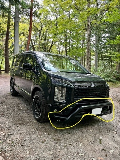デリカD5 オートフラッグス GOQBUTO-RⅢ (shupp) 番田の外装、車外用品