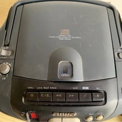 aiwa CDラジカセ CSD-EXIIO グレー  CDの再生に失敗しましたの画像