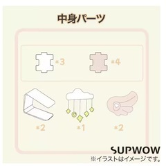 ペットハウス　カバーが洗えるジョイントマットの画像