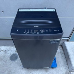 🉐126⭐️2024.23年製美品セット★アクア冷蔵庫　ハイアール洗濯機　一人暮らしの画像