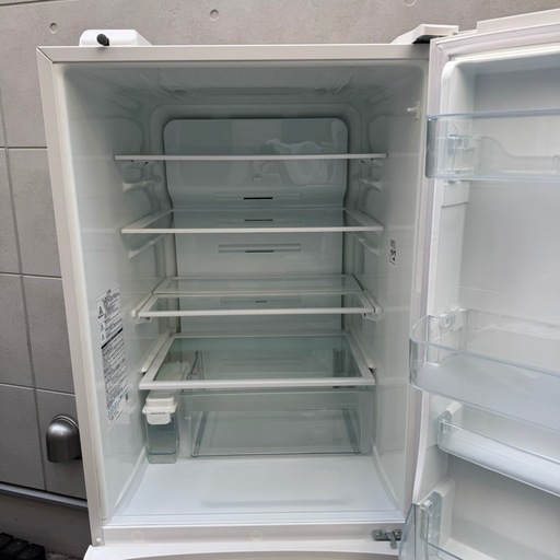 ?128⭐️2017年製美品★東芝冷蔵庫　自動製氷付き　ガラス扉大型5ドア　410L