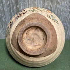 古薩摩　薄茶茶碗　【希少】骨董 時代あり 天目茶碗　茶道具の画像