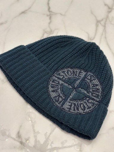 ストーンアイランド Stone ニット帽 グリーン