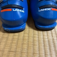 LANGE （RSJ60）スキーブーツ22.5センチ　6回使用（1シーズンのみ）の画像