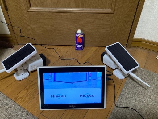 電源不用 ソーラー　防犯カメラ 　