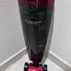 ニトリ NITORI スティッククリーナー  NTR14S 掃除機 レッドの画像